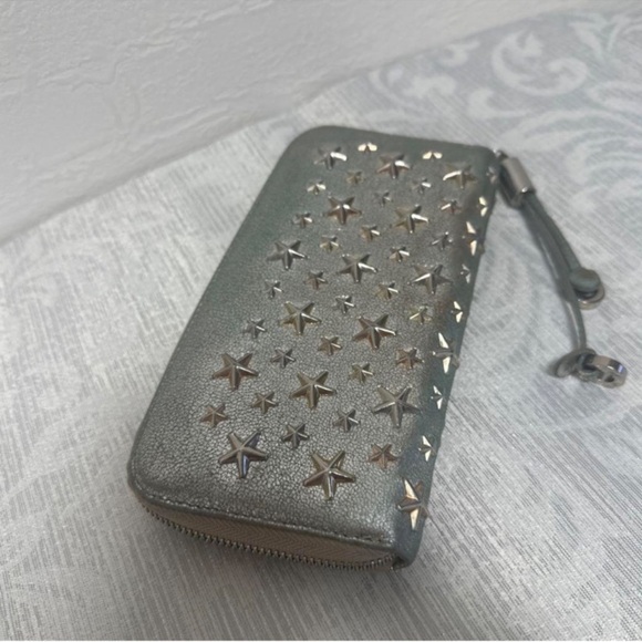 Jimmy choo Silver star studded wallet - Picture 3 of 7